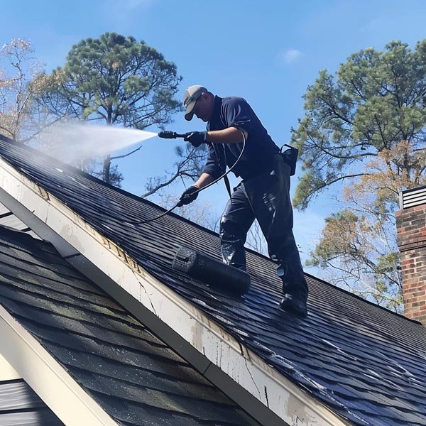 Roof Pressure Wash Cleaning Washington Triple Clean Power Washing