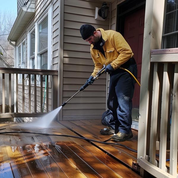 Deck Power Washing | Pressure Washing