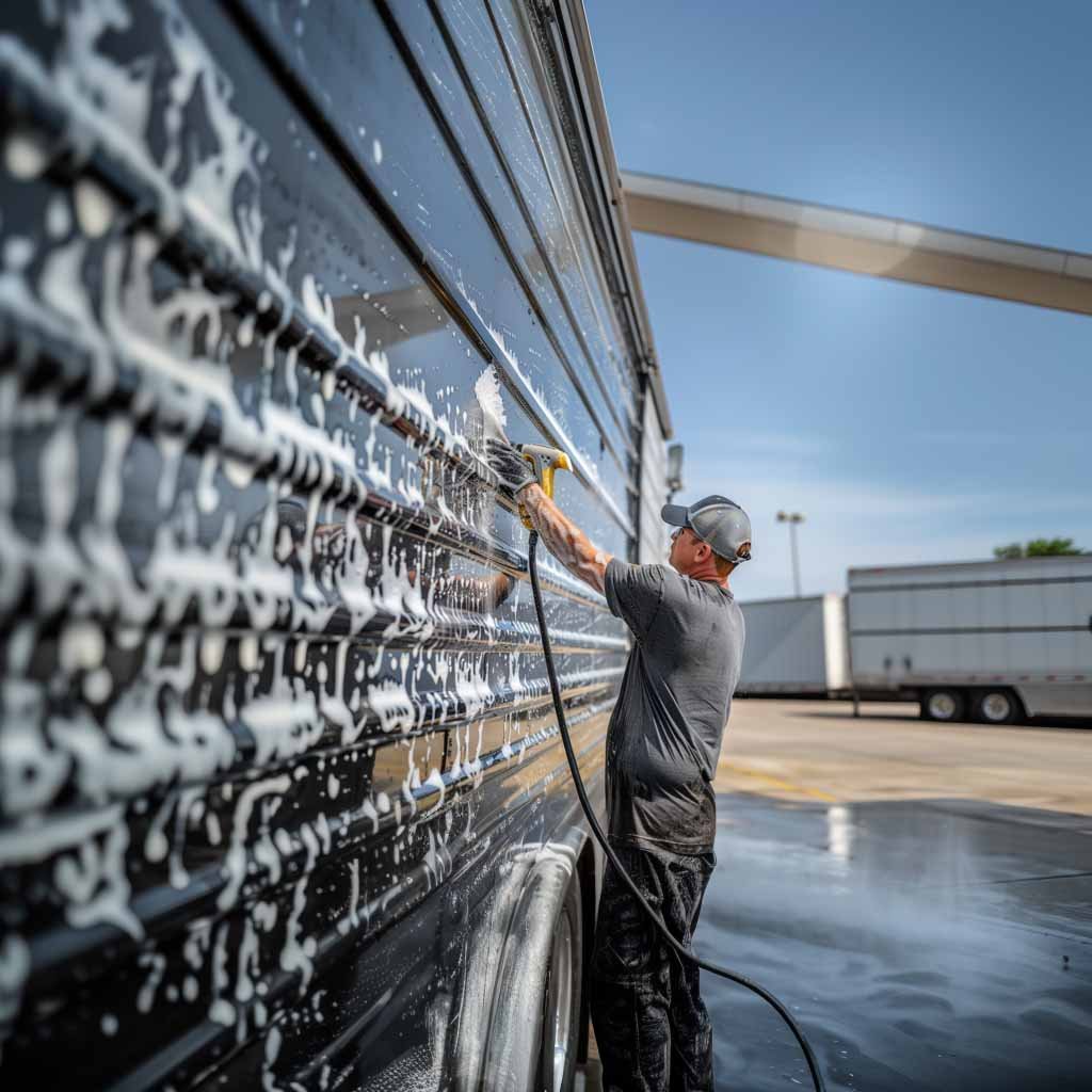 Washington Truck and Fleet Power Washing