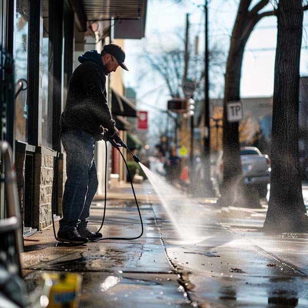 Washington Concrete Side Walk Power Washing Triple Clean Power Washing